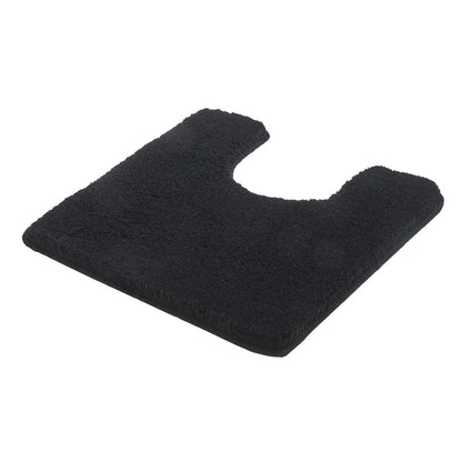 Toiletmat Relax 55x55 cm zwart