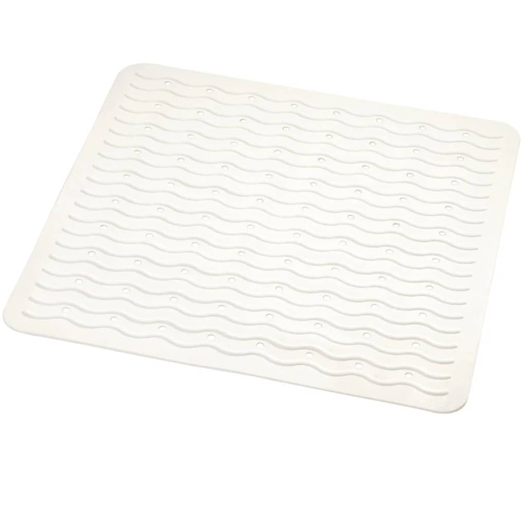 Douchemat anti-slip Playa 54x54 cm wit 68401