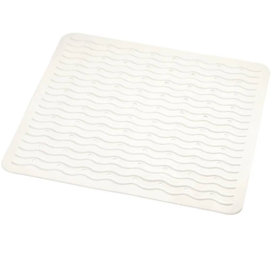 Douchemat anti-slip Playa 54x54 cm wit 68401