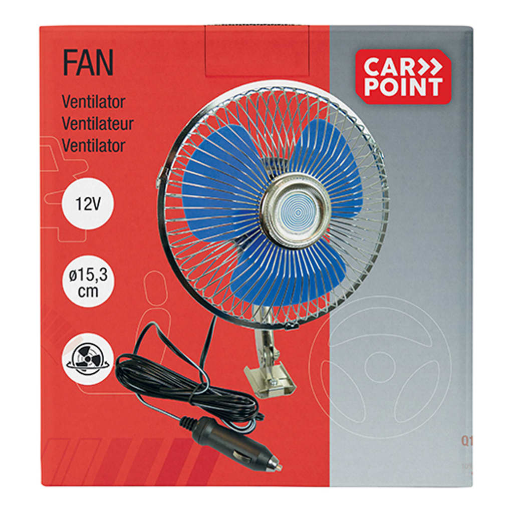 | Ventilator 12V >15,3cm