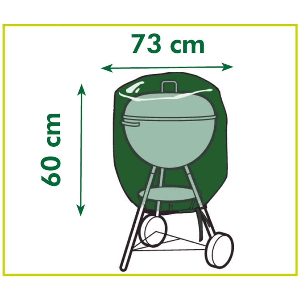 Beschermhoes voor houtskoolbarbecues 73x73x60 cm