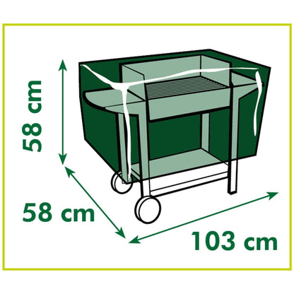 Beschermhoes voor gasbarbecues 103x58x58 cm