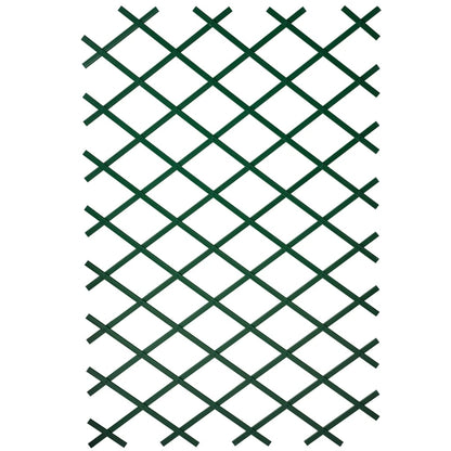 Tuinlatwerk 50x150 cm PVC groen 6040702