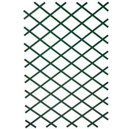 Plantenklimrek 100x200 cm PVC groen 6040704