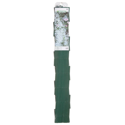 Plantenklimrek 100x200 cm PVC groen 6040704