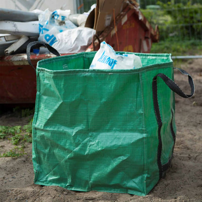 Garden Afvalzak vierkant 148 L groen