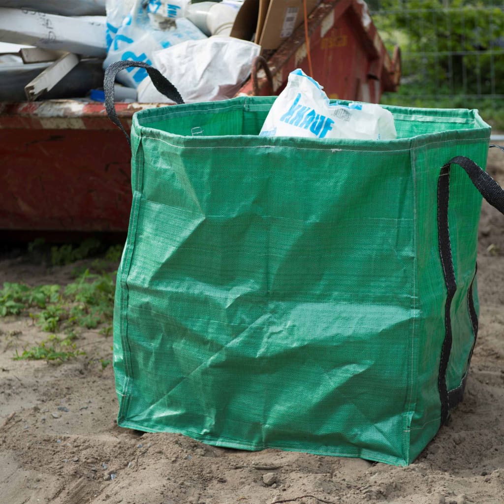 Garden Afvalzak vierkant 148 L groen