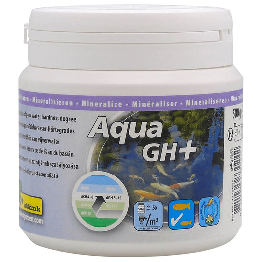 Vijverwaterbehandeling Aqua GH+ 500 g voor 5000 L