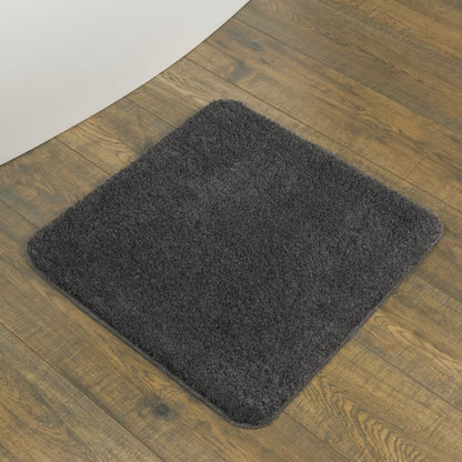 Badmat Angora 60x60 cm grijs