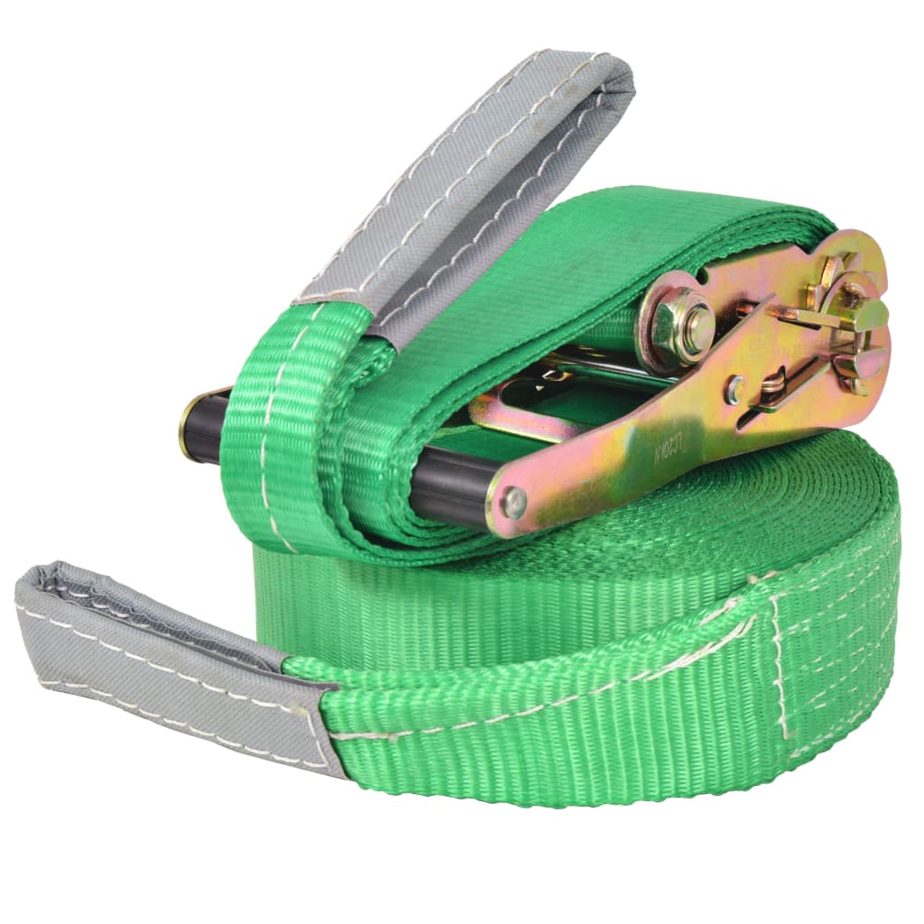 Slackline 15 m x 50 mm 150 kg groen