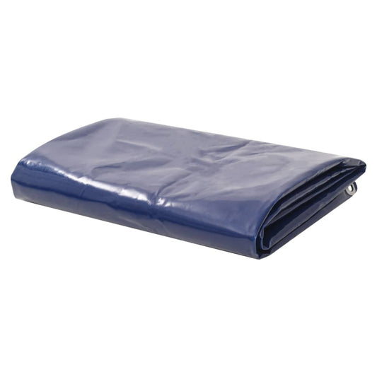 Dekzeil 650 g/m² 4x5 m blauw