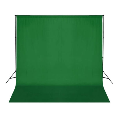 Achtergrond zonder standaard chromakey 300x300 cm katoen groen