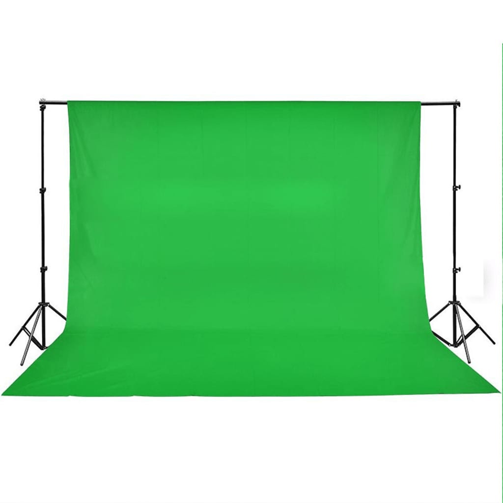 Achtergrond chromakey 500x300 cm katoen groen