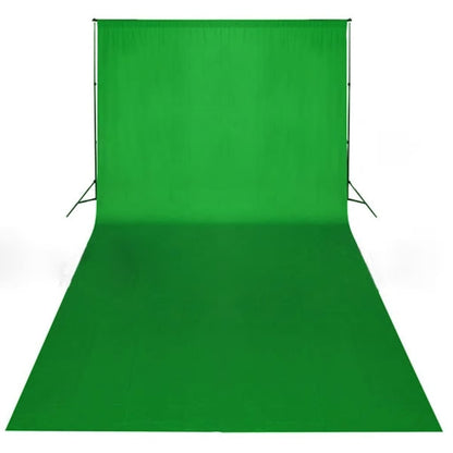 Achtergrond chromakey 600x300 cm katoen groen