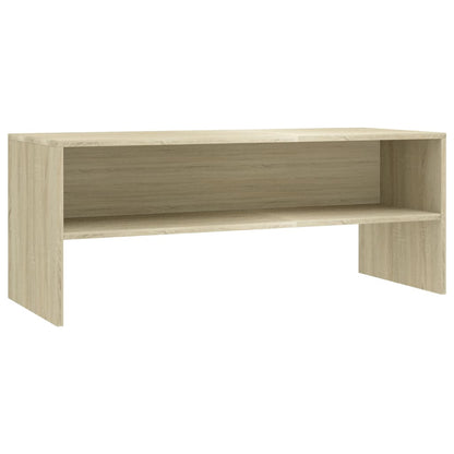 Tv-meubel 100x40x40 cm bewerkt hout sonoma eikenkleurig