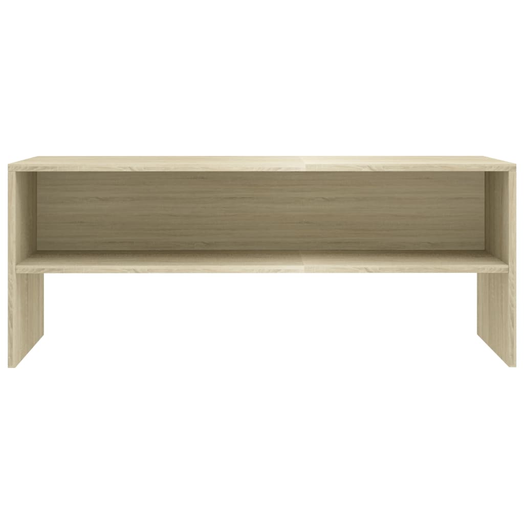 Tv-meubel 100x40x40 cm bewerkt hout sonoma eikenkleurig