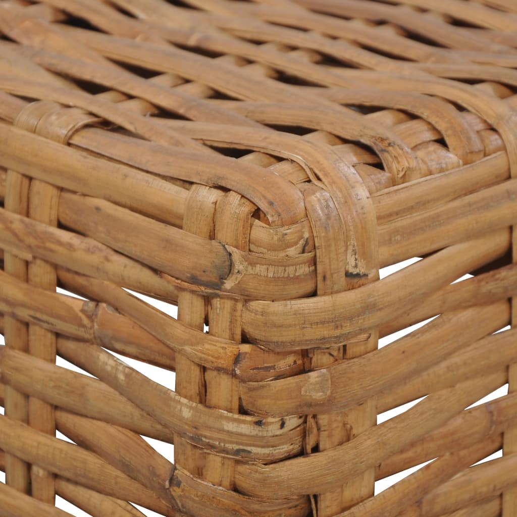 Salontafel 47x47x28 cm natuurlijk rattan