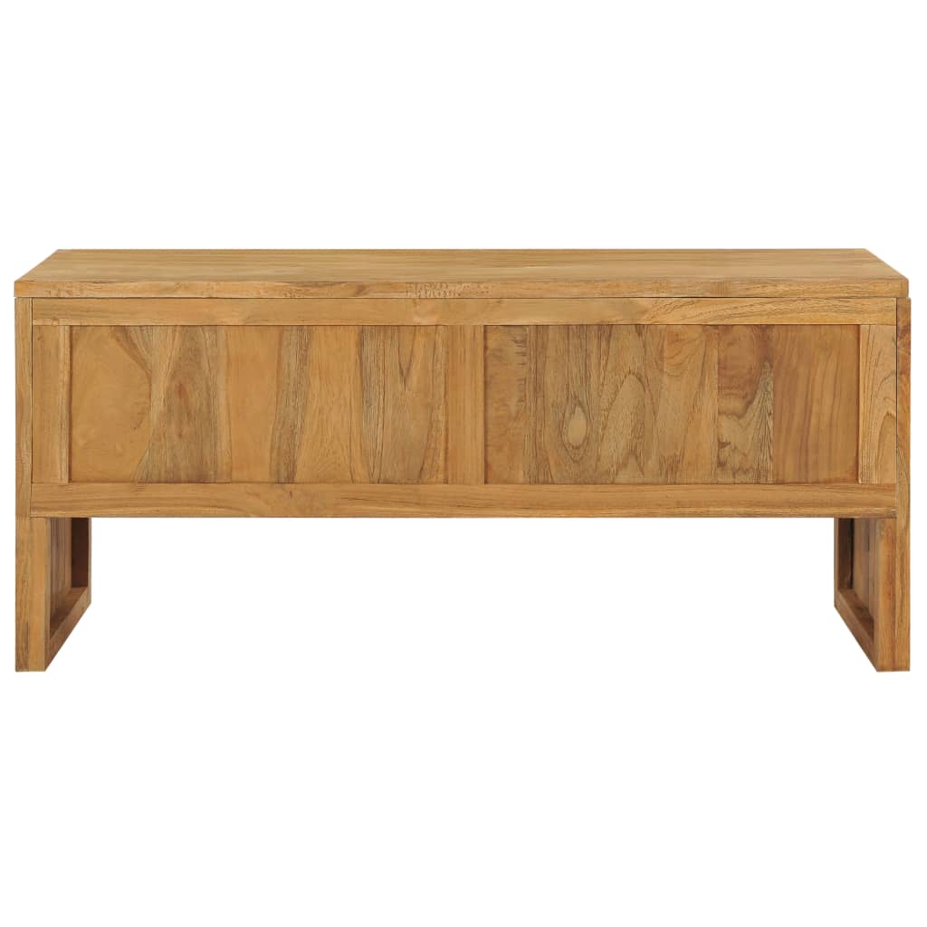 Tv-meubel 100x35x45 cm massief teakhout