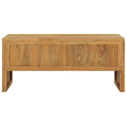 Tv-meubel 100x35x45 cm massief teakhout