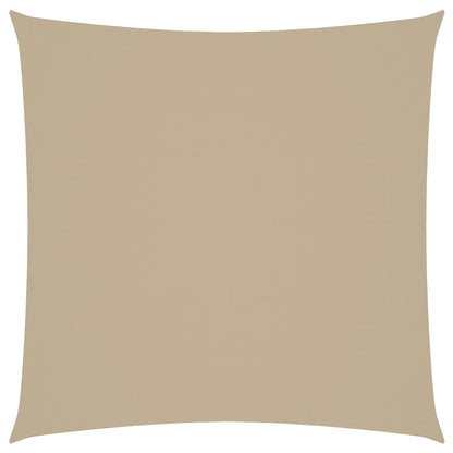 Zonnescherm vierkant 4,5x4,5 m oxford stof beige