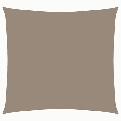 Zonnescherm vierkant 2x2 m oxford stof taupe