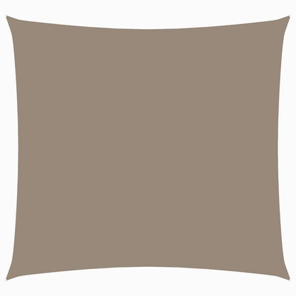 Zonnescherm vierkant 4,5x4,5 m oxford stof taupe