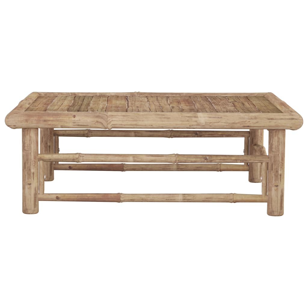 Tuintafel 65x65x30 cm bamboe