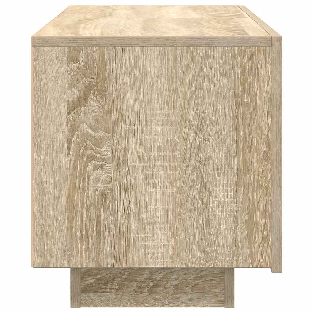 Tv-meubel 100x35x40 cm bewerkt hout sonoma eikenkleurig