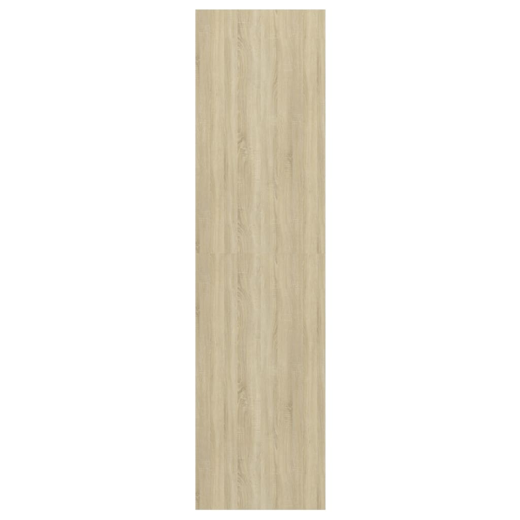 Tv-wandmeubel 37x37x142,5 cm bewerkt hout sonoma eikenkleurig