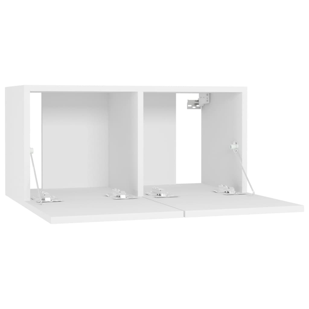 Tv-hangmeubel 60x30x30 cm wit