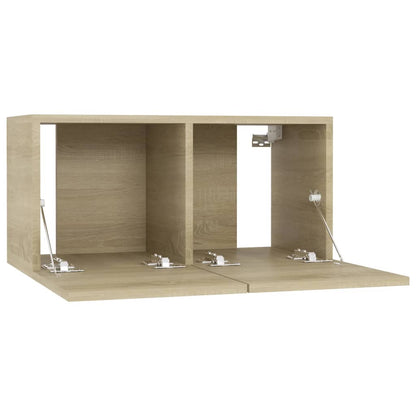 Tv-hangmeubel 60x30x30 cm sonoma eikenkleurig