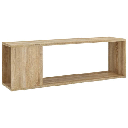 Tv-meubel 100x24x32 cm bewerkt hout sonoma eikenkleurig