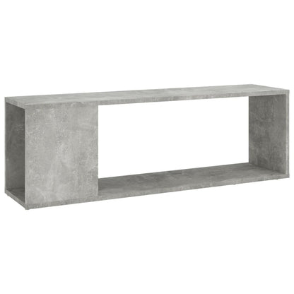 Tv-meubel 100x24x32 cm bewerkt hout betongrijs