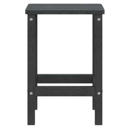 Tuintafel Adirondack 38x38x46 cm HDPE antracietkleurig