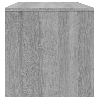 Tv-meubel 100x40x40 cm bewerkt hout grijs sonoma eikenkleurig