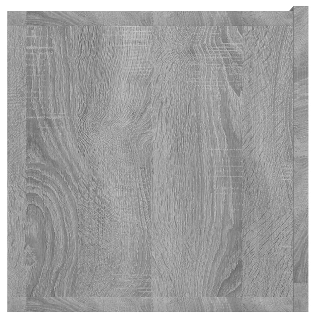 Tv-hangmeubel 60x30x30 cm bewerkt hout grijs sonoma eikenkleur