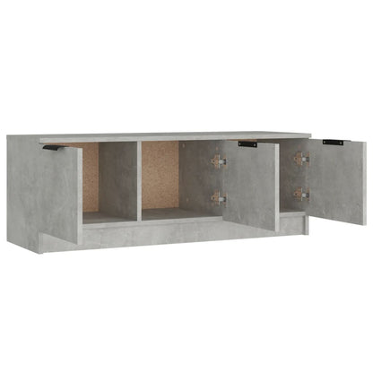 Tv-meubel 102x35x36,5 cm bewerkt hout betongrijs