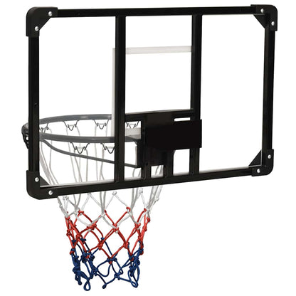 Basketbalbord 71x45x2,5 cm polycarbonaat transparant