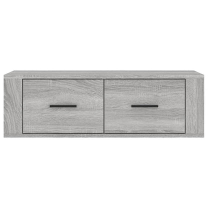 Tv-hangmeubel 80x36x25 cm bewerkt hout grijs sonoma eikenkleur