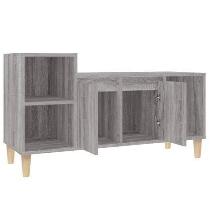 Tv-meubel 100x35x55 cm bewerkt hout grijs sonoma eikenkleurig