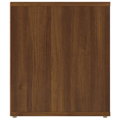 Tv-meubel 100x35x40 cm bewerkt hout bruin eikenkleur