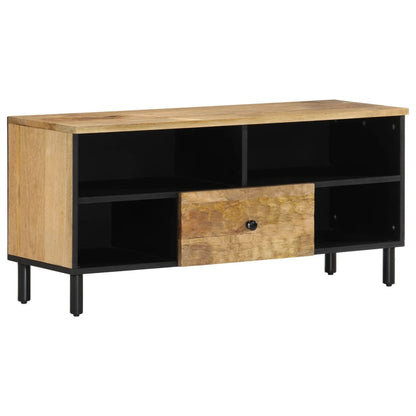 Tv-meubel 100x33x46 cm massief mangohout