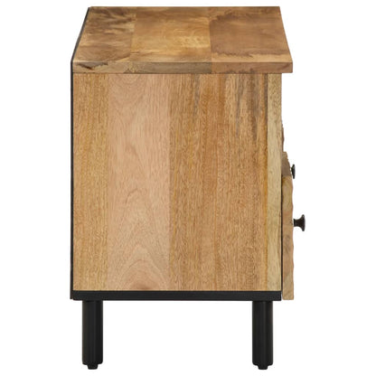 Tv-meubel 100x33x46 cm massief mangohout