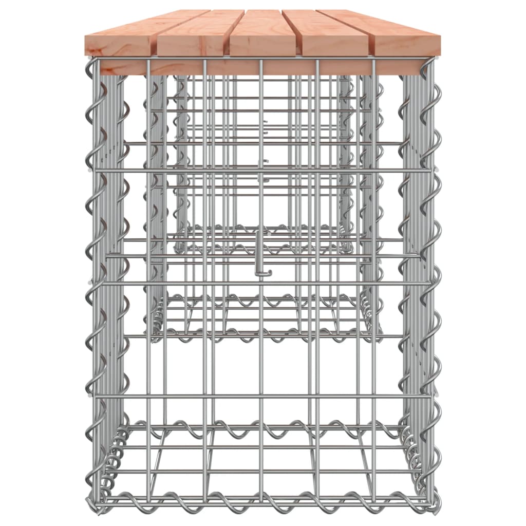 Tuinbank schanskorfontwerp 203x31x42 cm massief douglashout