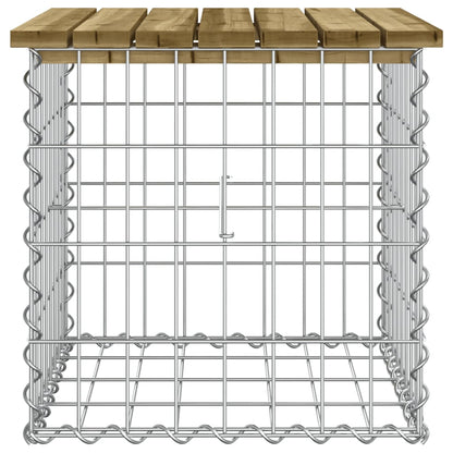 Tuinbank schanskorfontwerp 43x44x42 cm geïmpregneerd grenenhout