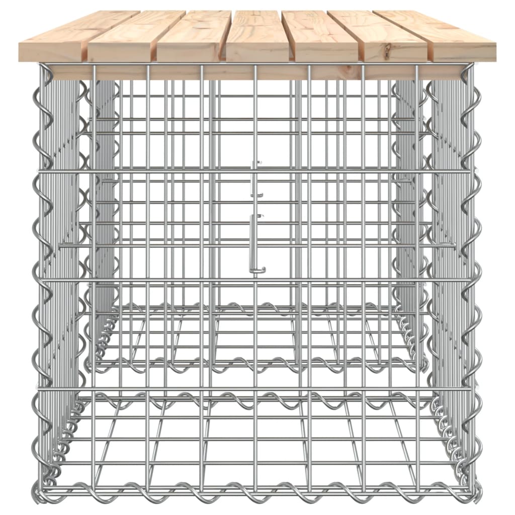 Tuinbank Schanskorfontwerp 103x44x42 cm massief grenenhout