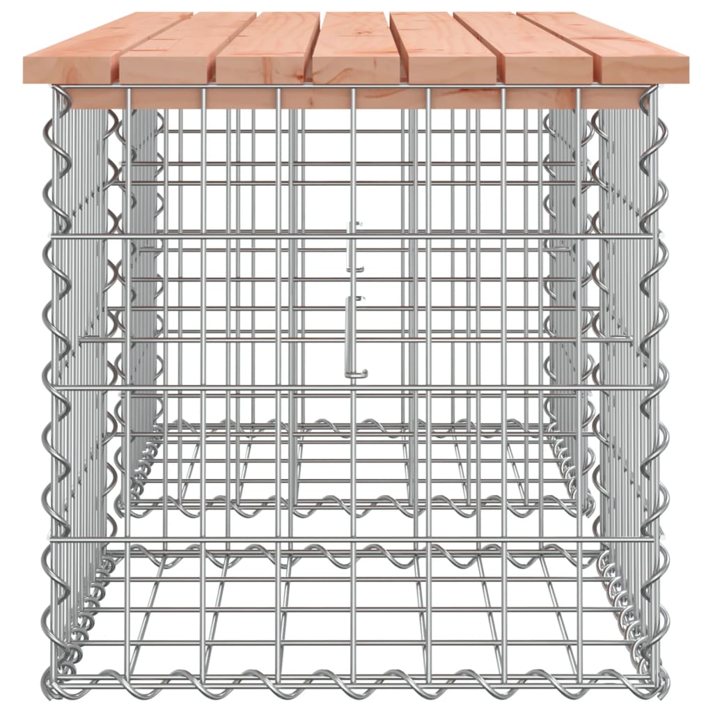 Tuinbank schanskorfontwerp 103x44x42 cm massief douglashout