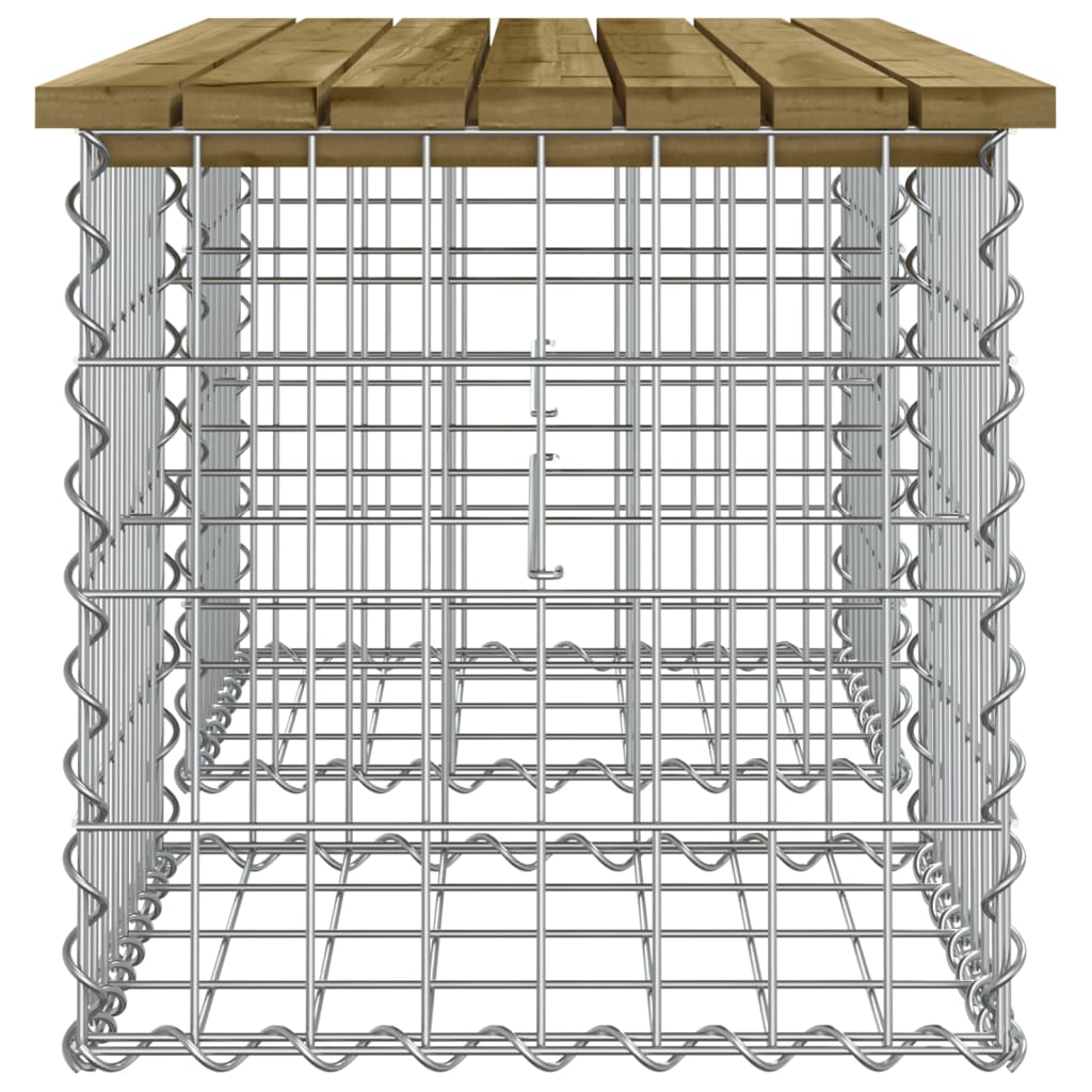 Tuinbank schanskorfontwerp 103x44x42 cm geïmpregneerd hout