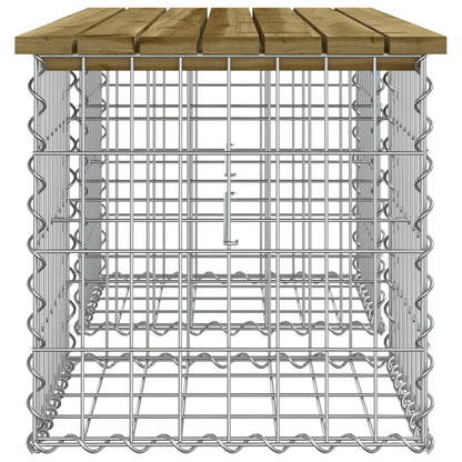 Tuinbank schanskorfontwerp 103x44x42 cm geïmpregneerd hout