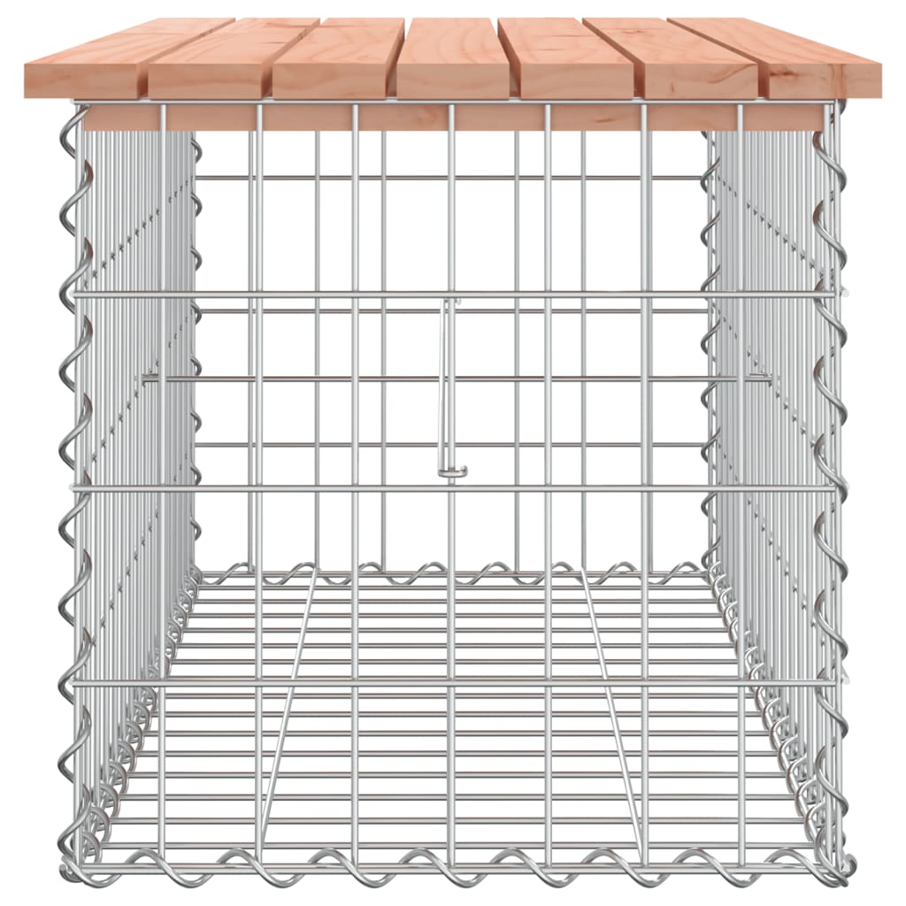 Tuinbank schanskorfontwerp 83x44x42 cm massief douglashout